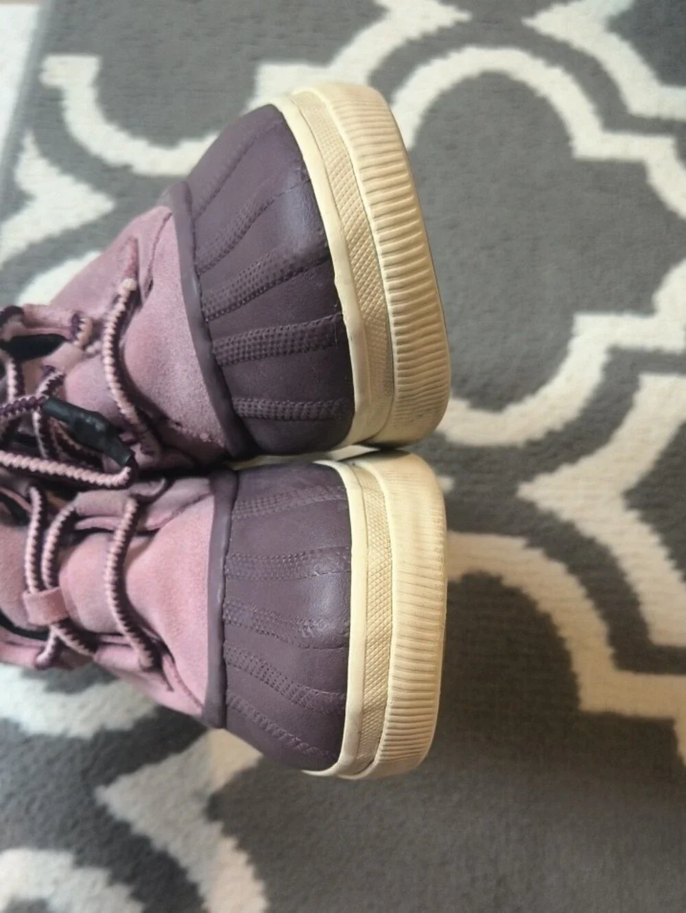 Sorel Kids Pink and Plum About Town Boot